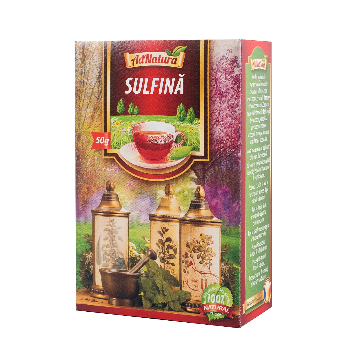 Ceai de sulfina, 50 g, AdNatura