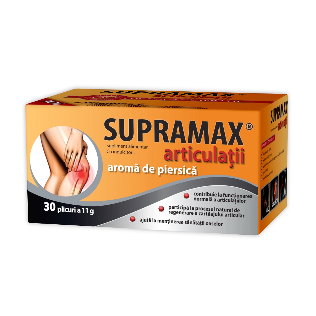 Supramax articulatii Direct, 12g colagen, 30 fiole, Zdrovit