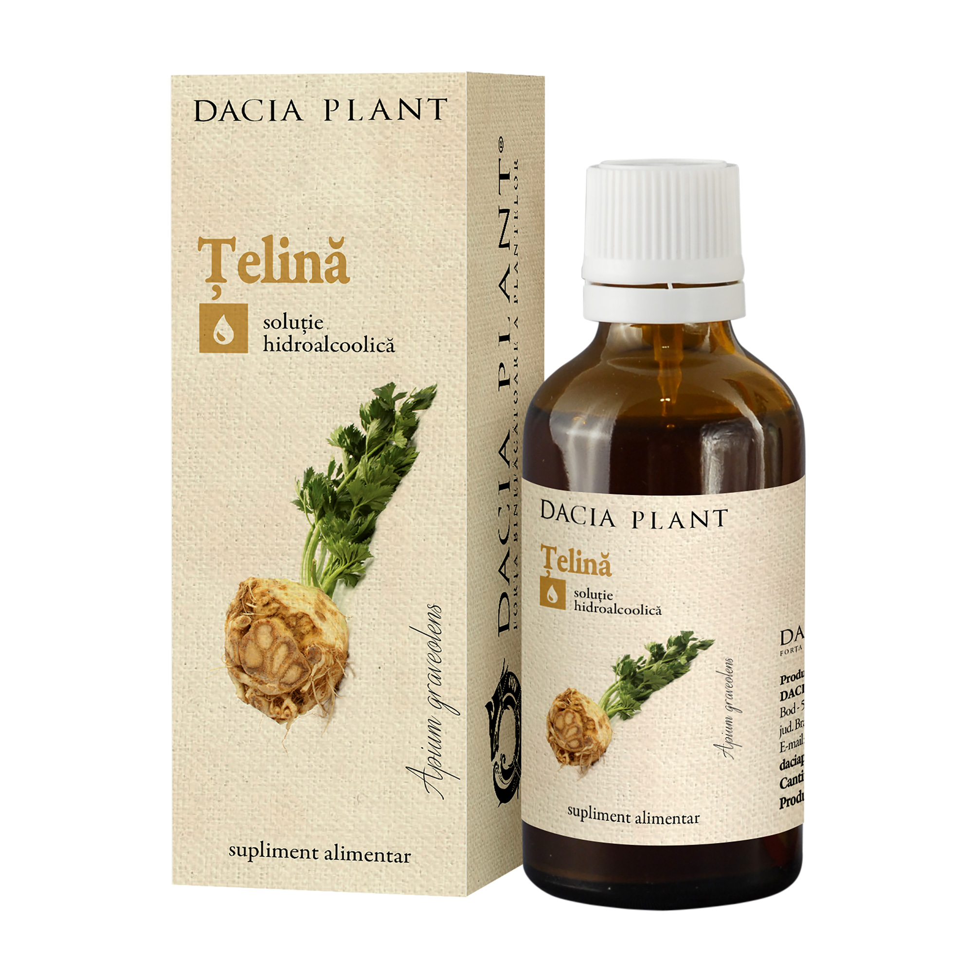 Tinctura de Telina, 50 ml, Dacia Plant