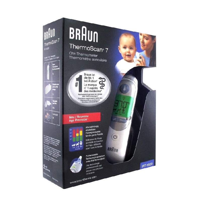 Couscous Specialty Blot Termometru auricular pentru copii ThermoScan 7 cu Age Preci : Farmacia Tei  online