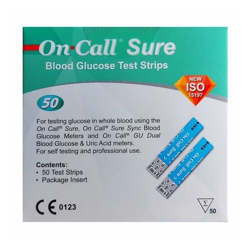 Teste glicemie On Call Sure, 50 bucati, Acon Laboratories