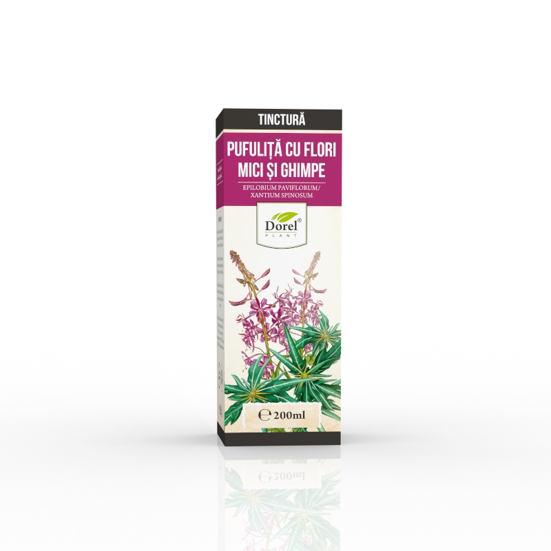 Tinctura de pufulita cu flori mici si ghimpe, ml, Dorel Plant, remediu prostata