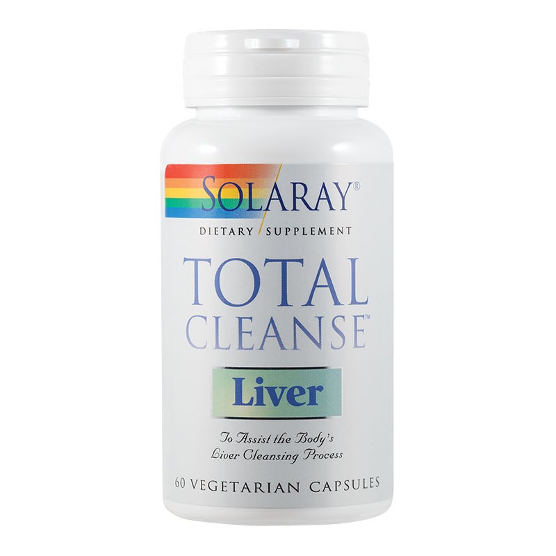 Total Cleanse Lymph Solaray, 60 capsule, Secom : Farmacia Tei online