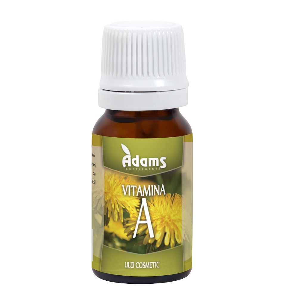 Ulei cosmetic Vitamina A (AL50), 10 ml, Adams Vision 