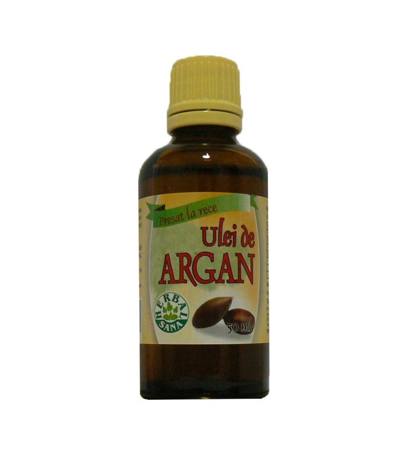 Ulei de Argan presat la rece, 50 ml, Herbavit