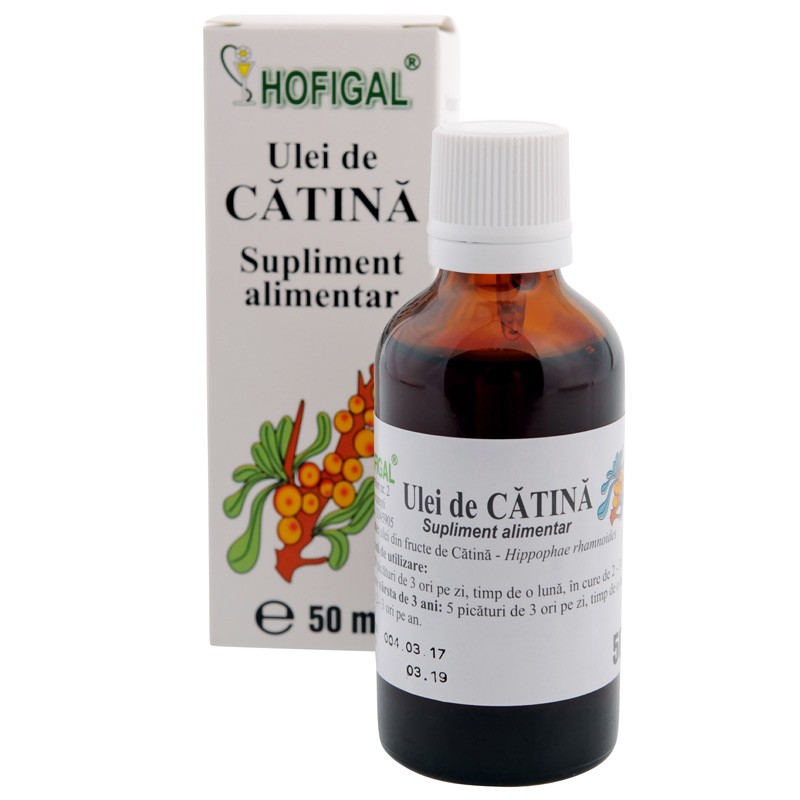 Ulei de catina mg, 40 capsule, Hofigal | europeeye.ro Farmacie