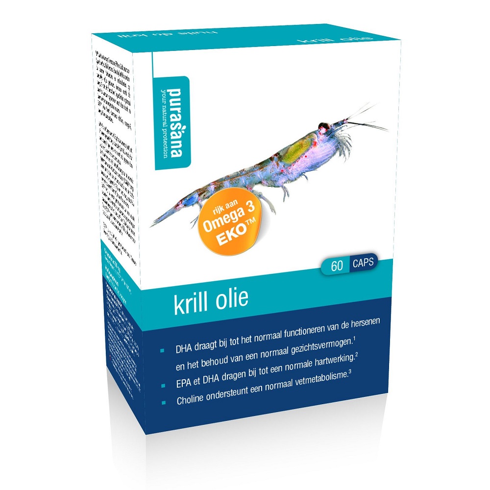 Ulei de Krill, 60 capsule, Purasana