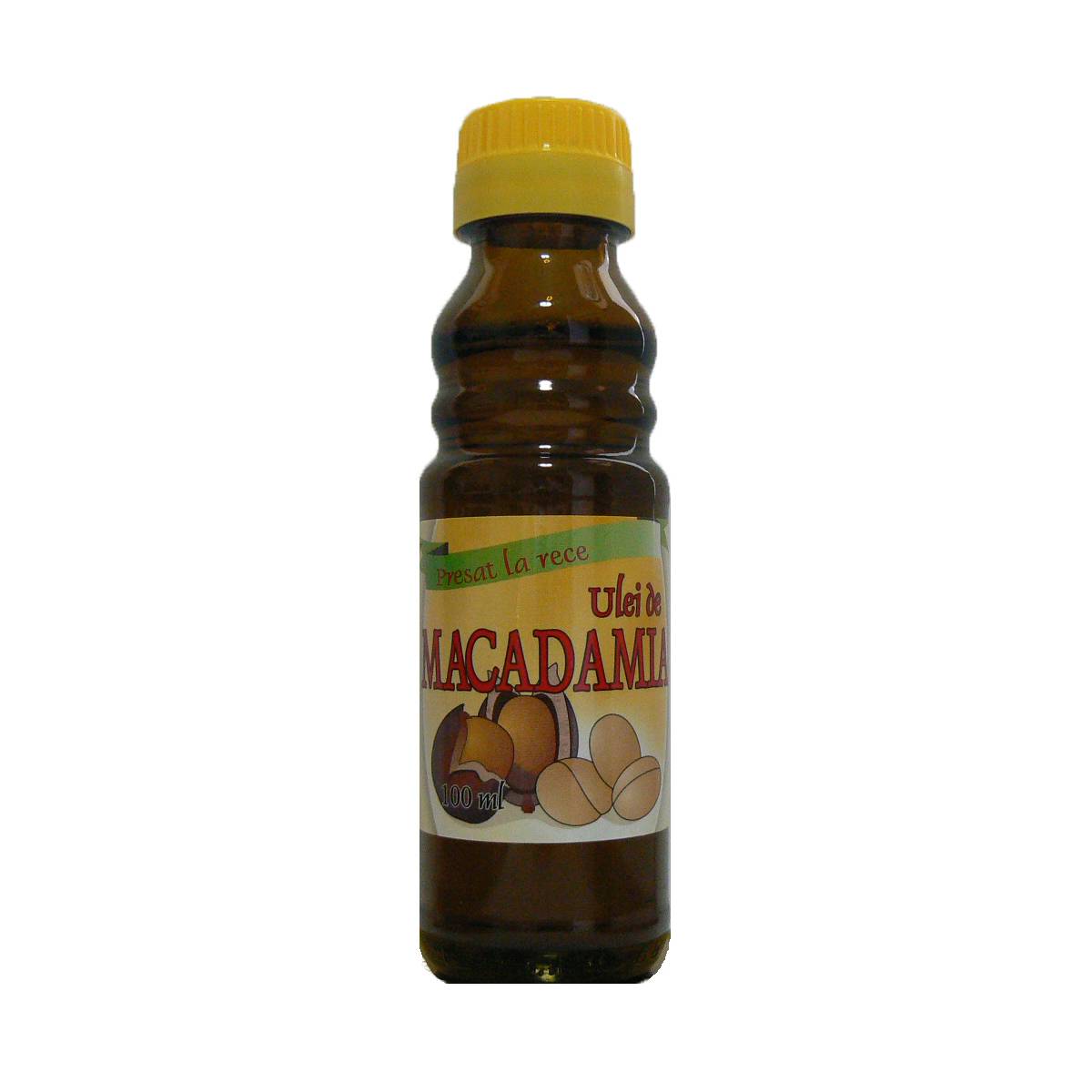 Ulei de Macadamia presat la rece, 100 ml, Herbavit