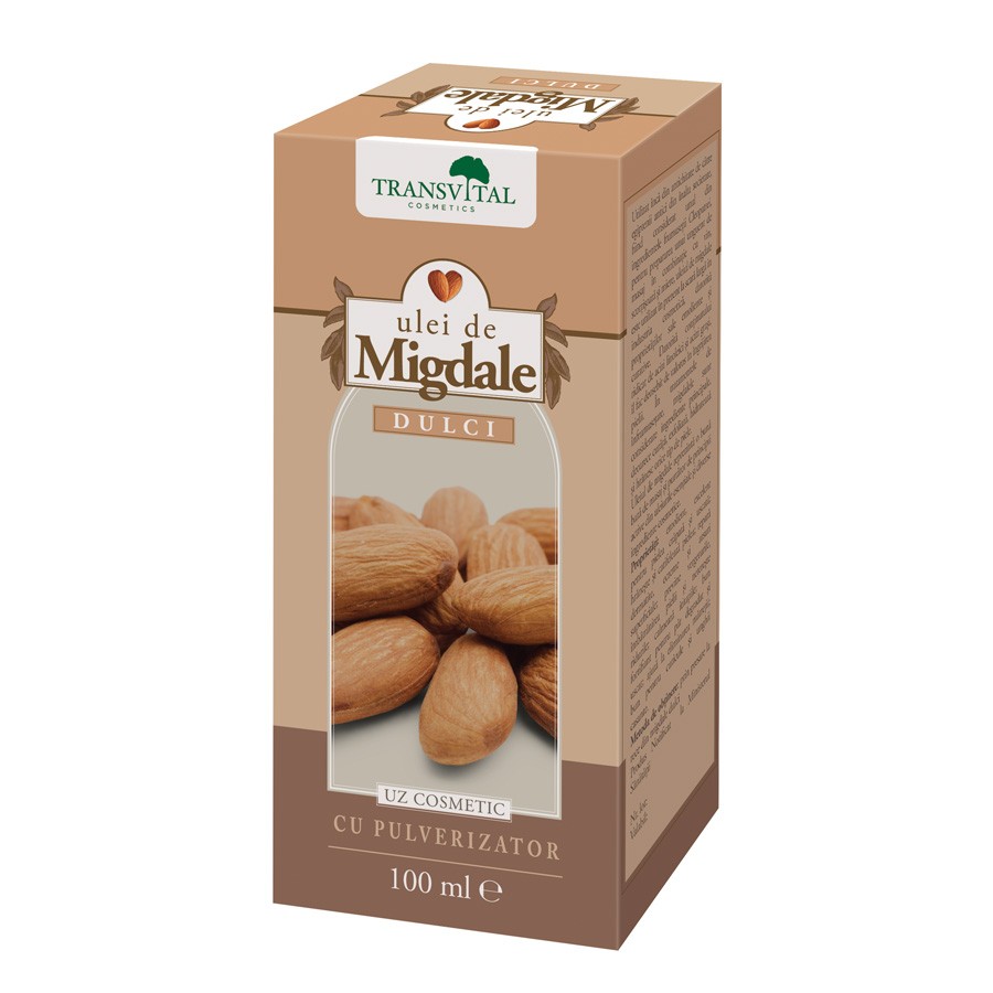 Ulei de Migdale dulci, 100 ml, Transvital
