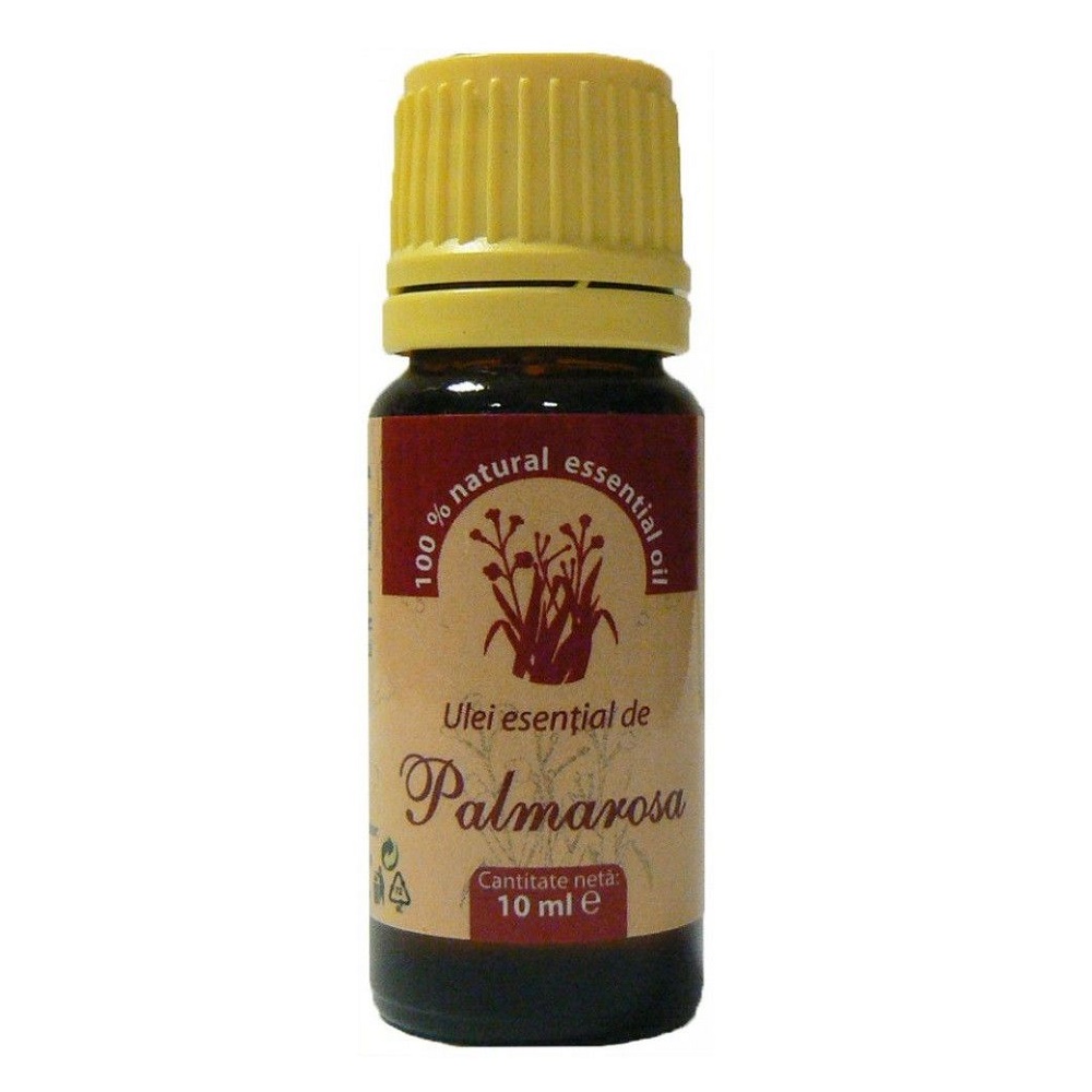 Ulei esential de Palmarosa, 10 ml, Herbavit