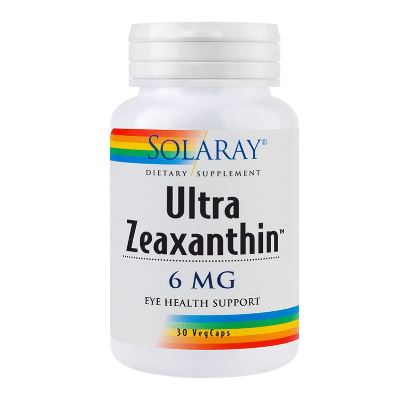 Ultra Zeaxanthin 6 mg Solaray, 30 capsule, Secom
