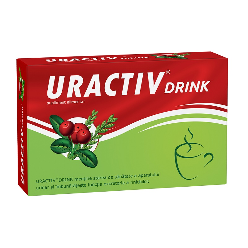 Uractiv Drink, 8 plicuri, Fiterman Pharma
