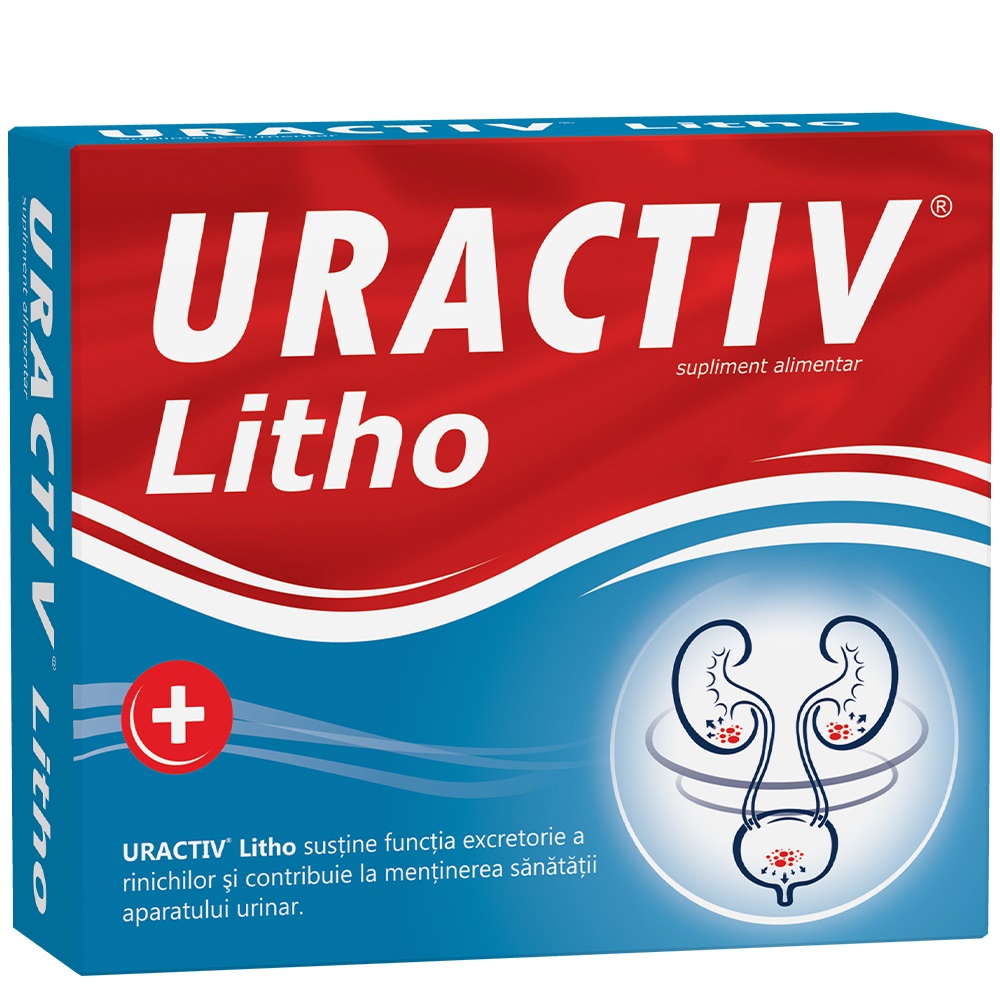 Uractiv Litho, 30 capsule, Terapia