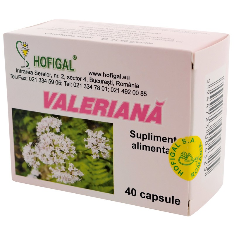 mate intentional Cottage Valeriana, 40 capsule, Hofigal : Farmacia Tei online