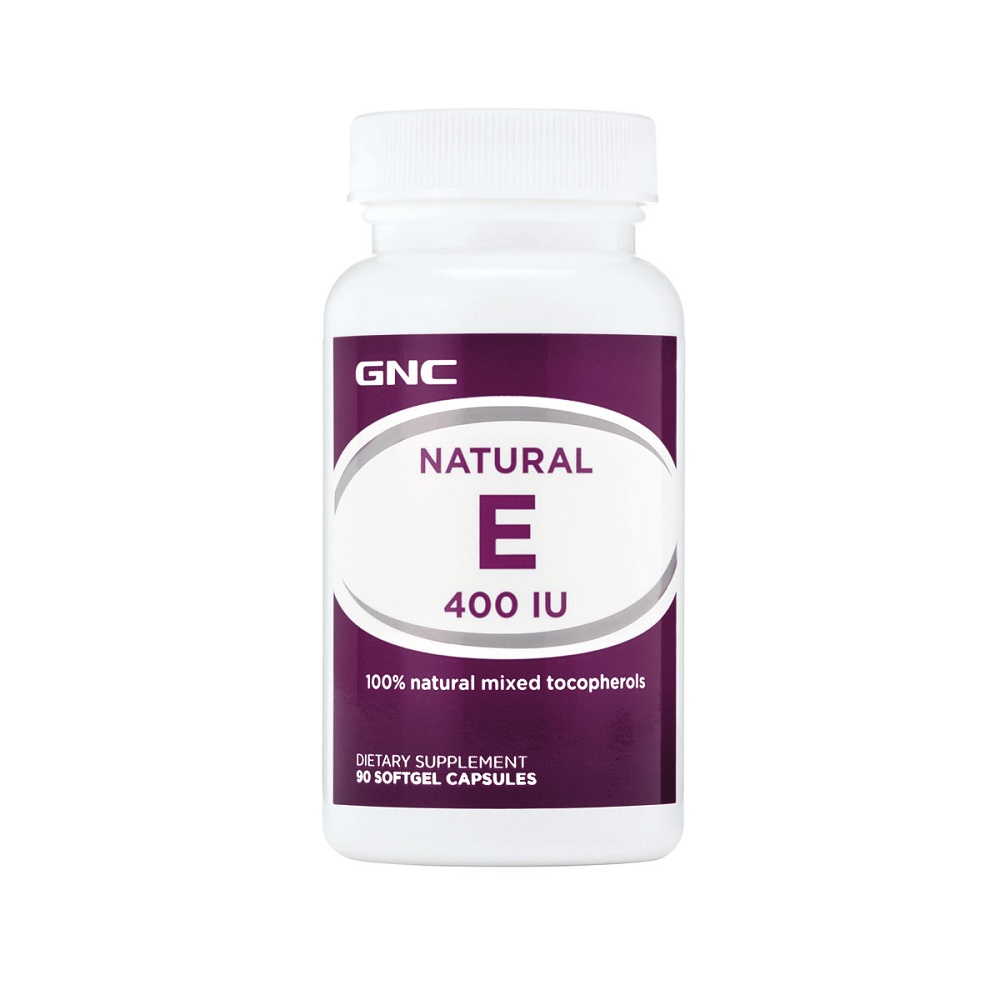 Vitamina E Naturala 400 UI (573366), 90 capsule moi, GNC