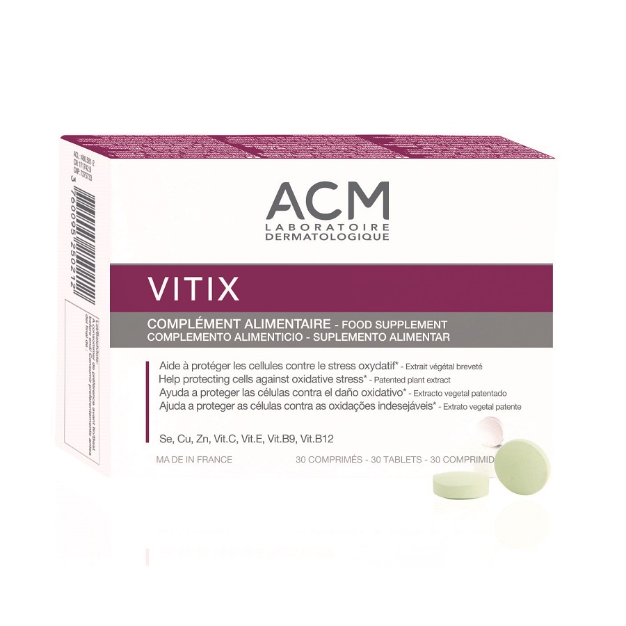 Supliment alimentar Vitix, 30 comprimate, Acm