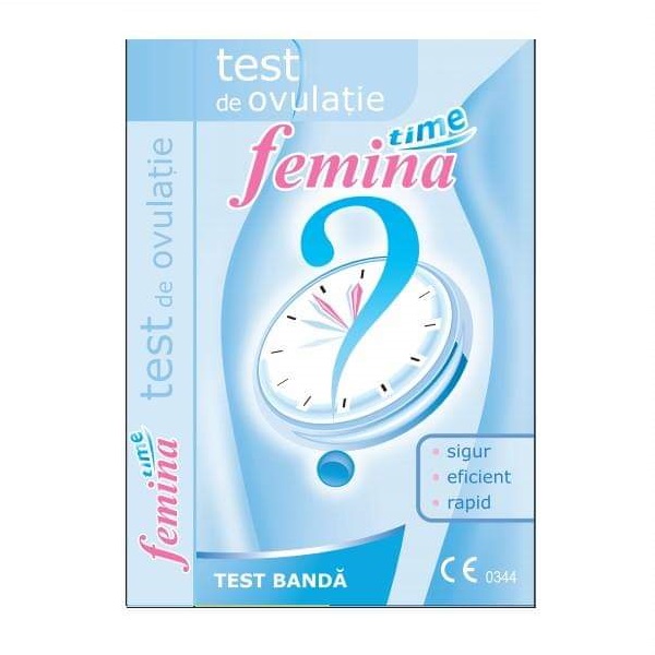 Test de ovulatie banda Femina Time, 3 bucati, Orchid Biomedical System