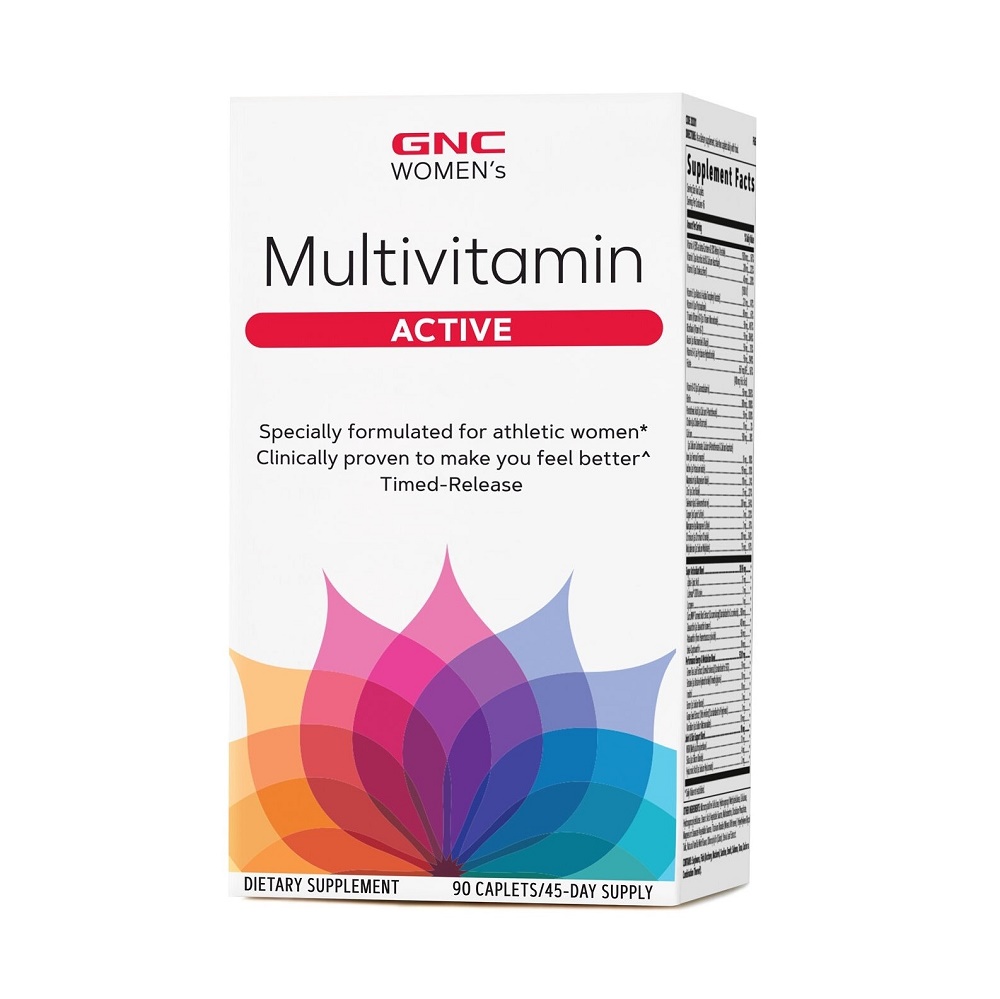 Women's Multivitamin Active (202011), 90 tablete, GNC