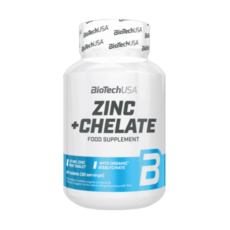 Zinc+Chelate, 60 tablete, Biotech USA 